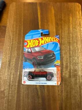 2022 Hot Wheels 2020 RAM 1500 Rebel Red HW Hot Trucks 1/10